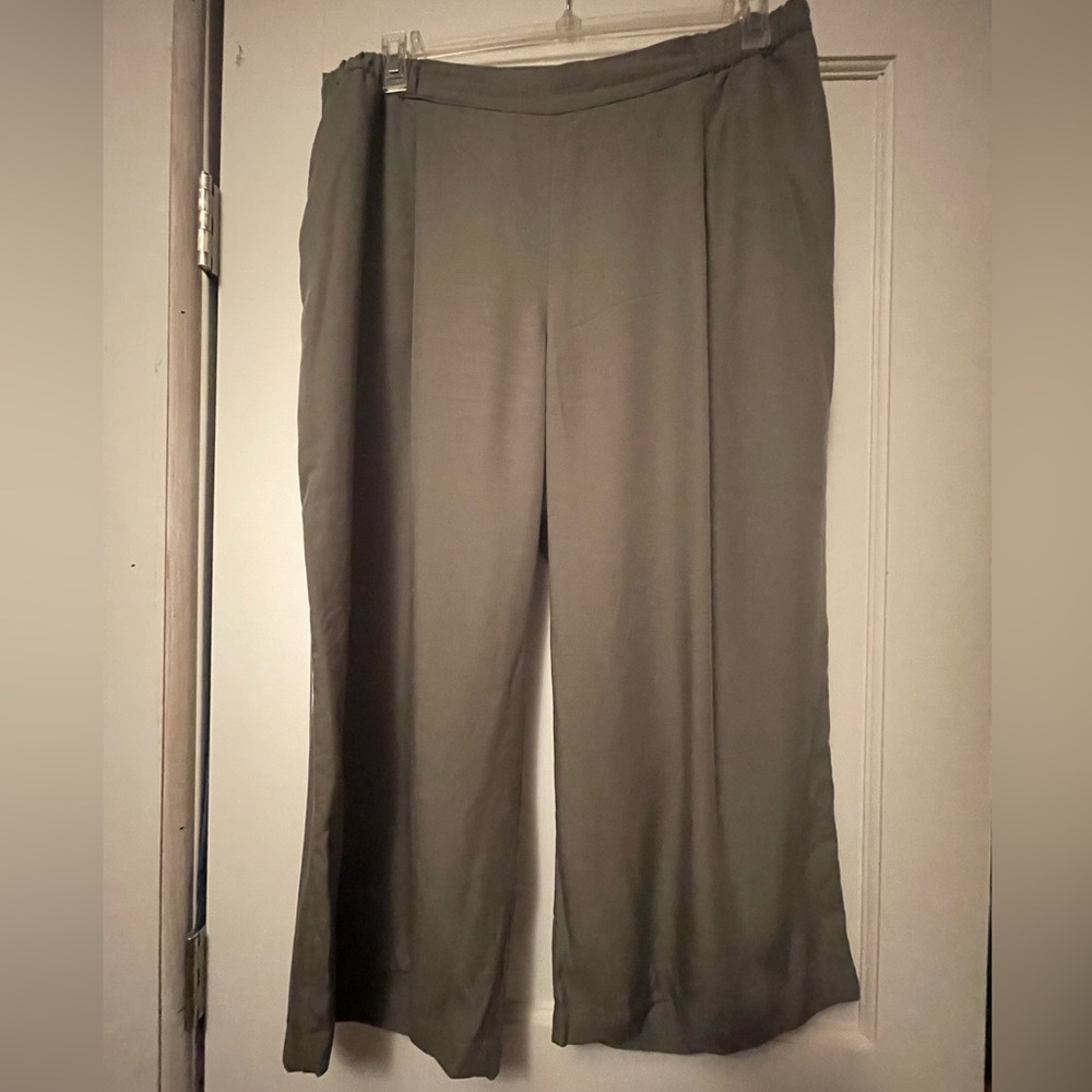 J. Jill Wide Leg Cropped Pants, XL